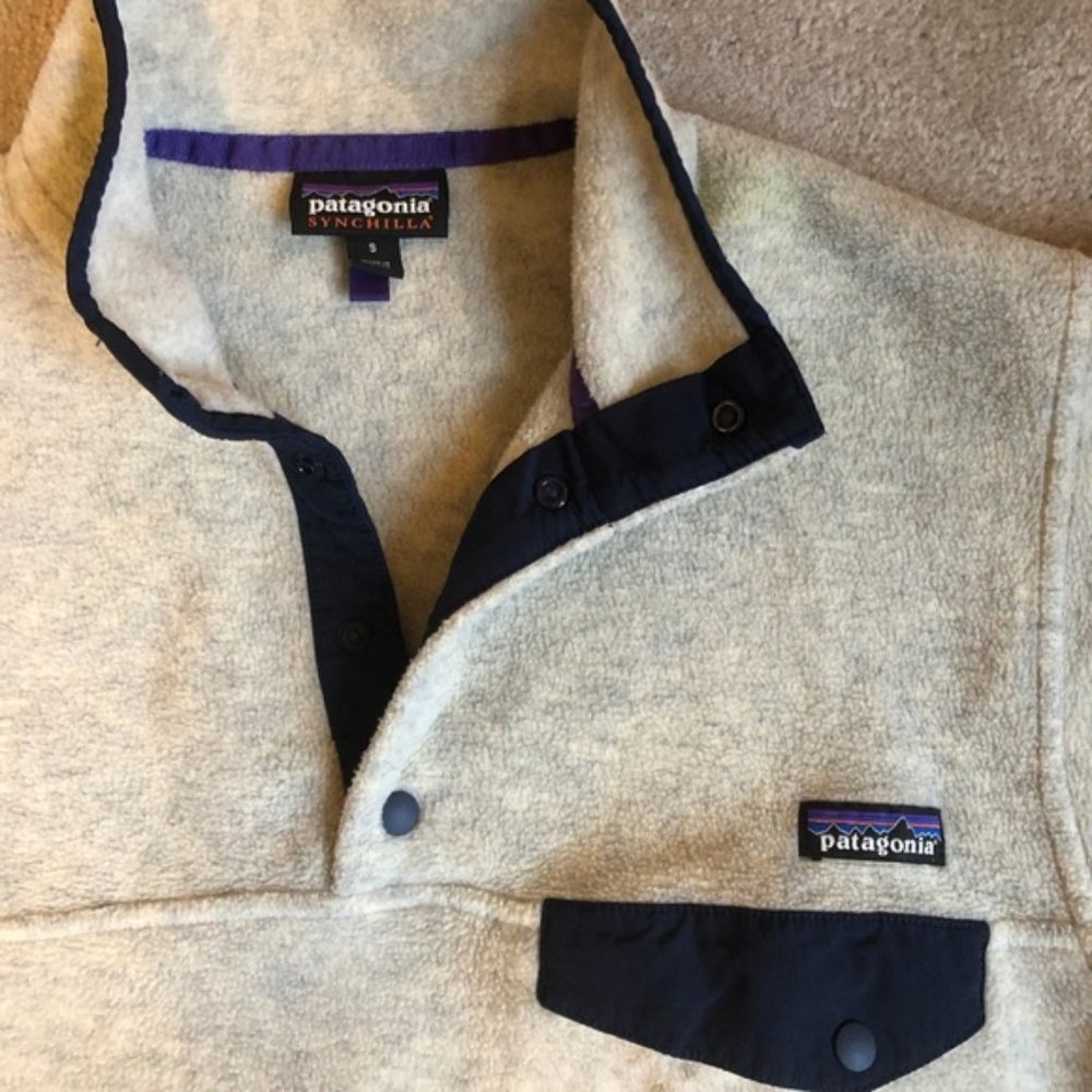 Womens Patagonia Snap-T Synchilla Pullover